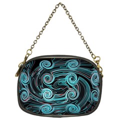 Background Neon Abstract Chain Purse (two Sides) by HermanTelo