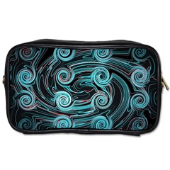 Background Neon Abstract Toiletries Bag (one Side)