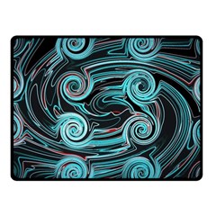 Background Neon Abstract Fleece Blanket (small) by HermanTelo