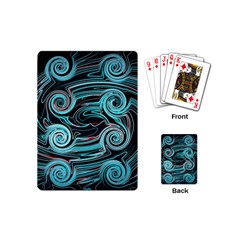 Background Neon Abstract Playing Cards Single Design (mini) by HermanTelo