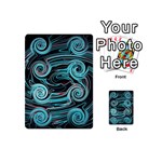 Background Neon Abstract Playing Cards 54 Designs (Mini) Back