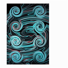 Background Neon Abstract Small Garden Flag (two Sides) by HermanTelo