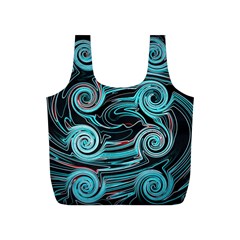 Background Neon Abstract Full Print Recycle Bag (s)