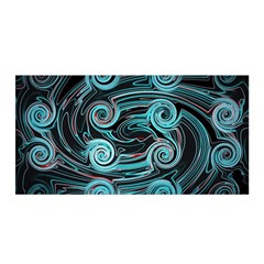 Background Neon Abstract Satin Wrap