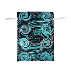 Background Neon Abstract Lightweight Drawstring Pouch (s)