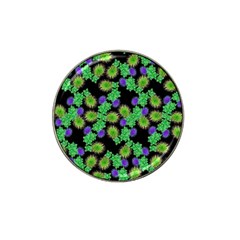 Flowers Pattern Background Hat Clip Ball Marker by HermanTelo