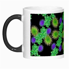 Flowers Pattern Background Morph Mugs