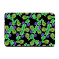 Flowers Pattern Background Small Doormat 