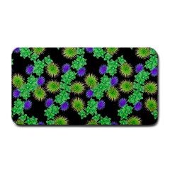 Flowers Pattern Background Medium Bar Mats