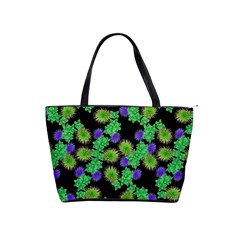 Flowers Pattern Background Classic Shoulder Handbag