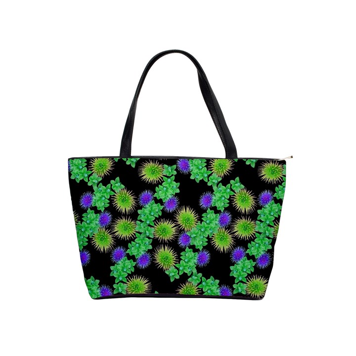 Flowers Pattern Background Classic Shoulder Handbag