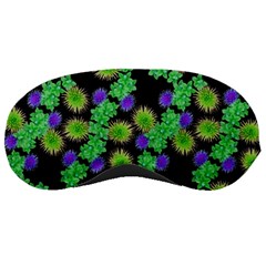 Flowers Pattern Background Sleeping Mask