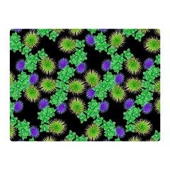 Flowers Pattern Background Double Sided Flano Blanket (mini) 