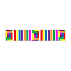 Rainbow Geometric Spectrum Flano Scarf (mini) by Mariart