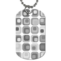 Zappwaits   Retro Dog Tag (one Side) by zappwaits