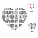 Zappwaits   Retro Playing Cards Single Design (Heart) Front