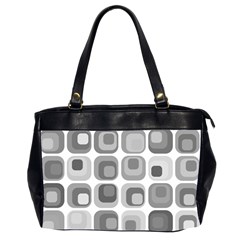 Zappwaits   Retro Oversize Office Handbag (2 Sides) by zappwaits