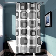 Zappwaits   Retro Shower Curtain 36  X 72  (stall)  by zappwaits