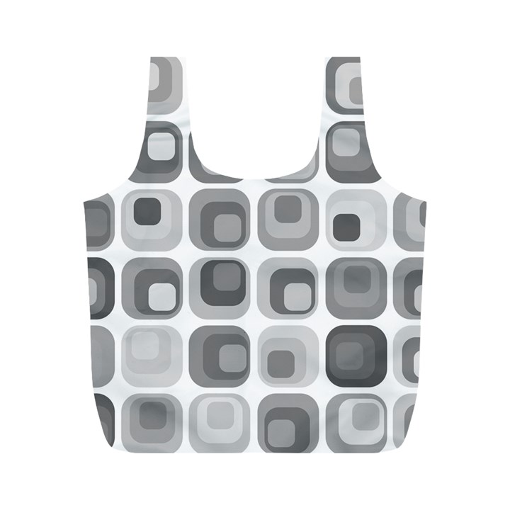 Zappwaits   Retro Full Print Recycle Bag (M)