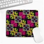 Squares pattern                                  Large Mousepad Front