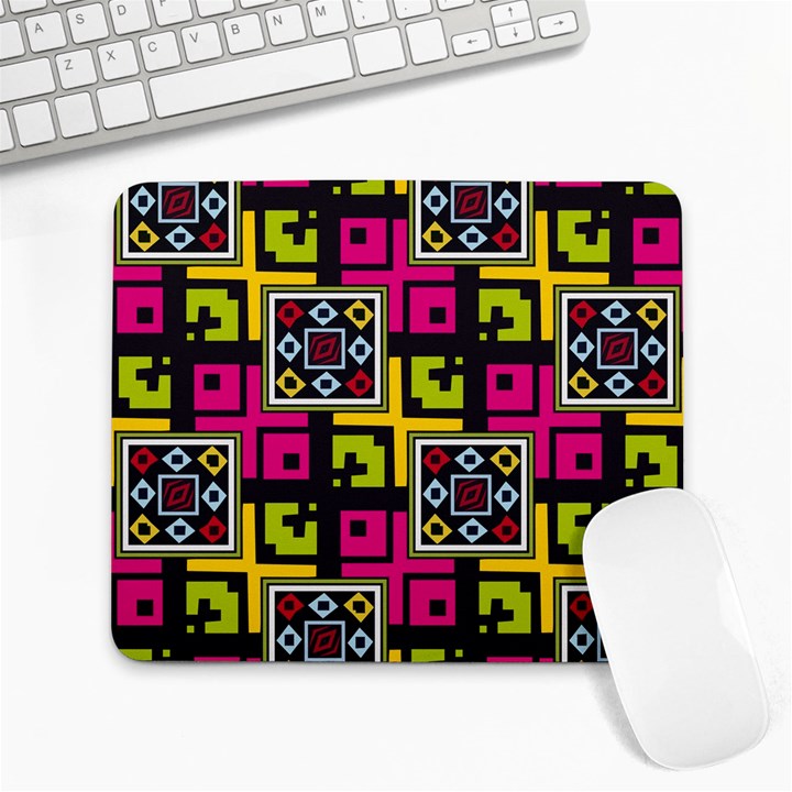 Squares pattern                                  Large Mousepad