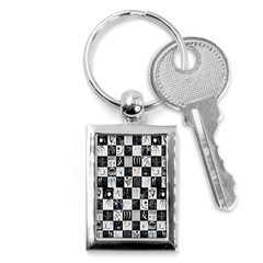 J 8 Key Chain (Rectangle)