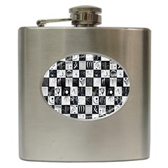 J 8 Hip Flask (6 oz)