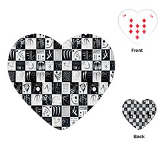 J 8 Playing Cards Single Design (Heart)