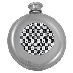 J 8 Round Hip Flask (5 oz)