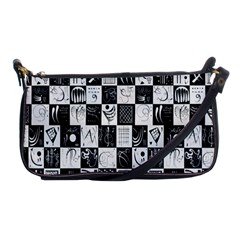 J 8 Shoulder Clutch Bag