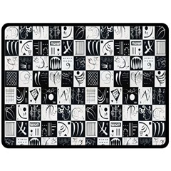 J 8 Fleece Blanket (Large) 