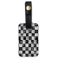 J 8 Luggage Tag (one side)