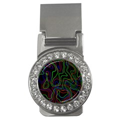 Neon Waves                                  Money Clip (cz) by LalyLauraFLM