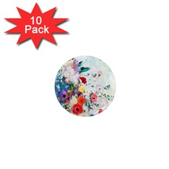 Floral Bouquet 1  Mini Magnet (10 Pack)  by Sobalvarro