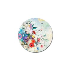 Floral Bouquet Golf Ball Marker (4 Pack) by Sobalvarro