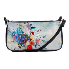 Floral Bouquet Shoulder Clutch Bag by Sobalvarro