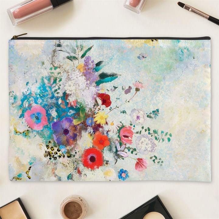 Floral Bouquet Cosmetic Bag (XXXL)