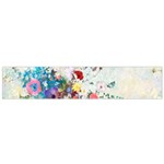 Floral Bouquet Small Flano Scarf Back