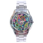 Ornament Stainless Steel Analogue Watch Front