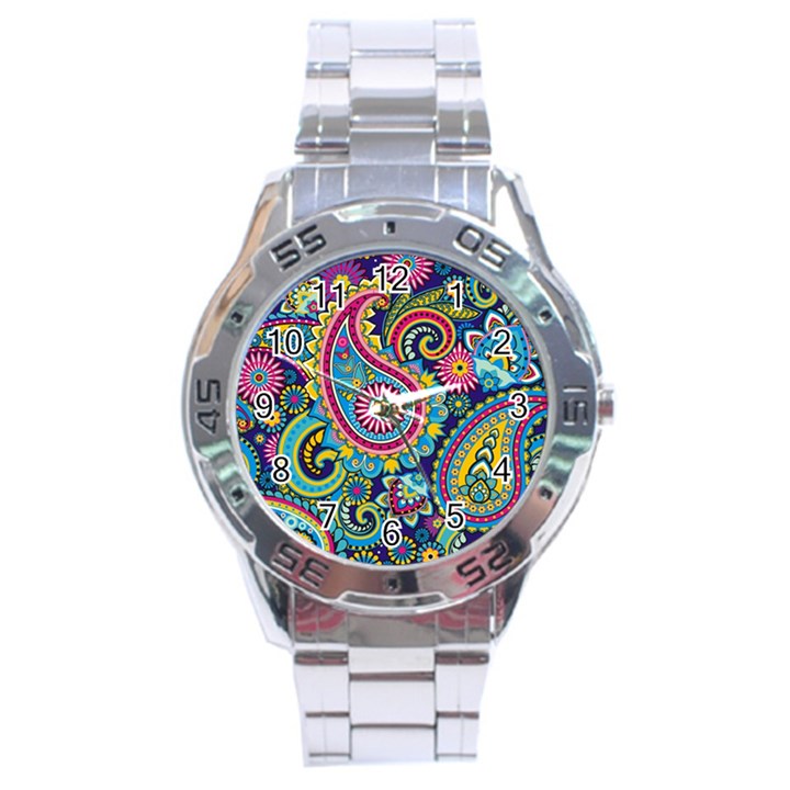 Ornament Stainless Steel Analogue Watch