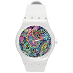 Ornament Round Plastic Sport Watch (M) Front