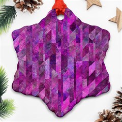 Usdivided Snowflake Ornament (two Sides)