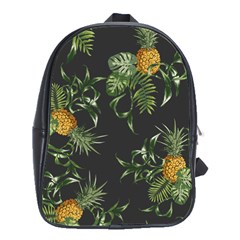 Pineapples Pattern School Bag (large) by Sobalvarro