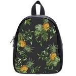 Pineapples pattern School Bag (Small) Front