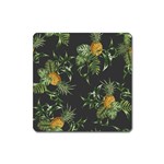 Pineapples pattern Square Magnet Front