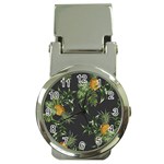 Pineapples pattern Money Clip Watches Front