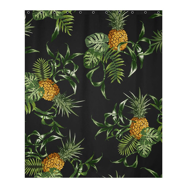 Pineapples pattern Shower Curtain 60  x 72  (Medium) 