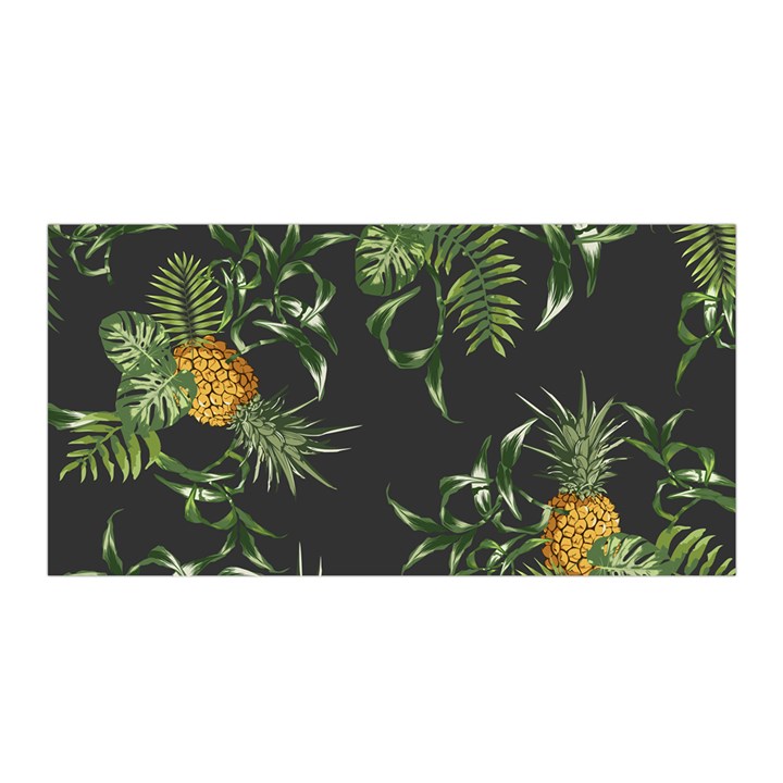 Pineapples pattern Satin Wrap