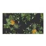 Pineapples pattern Satin Wrap Front