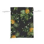 Pineapples pattern Lightweight Drawstring Pouch (L) Back